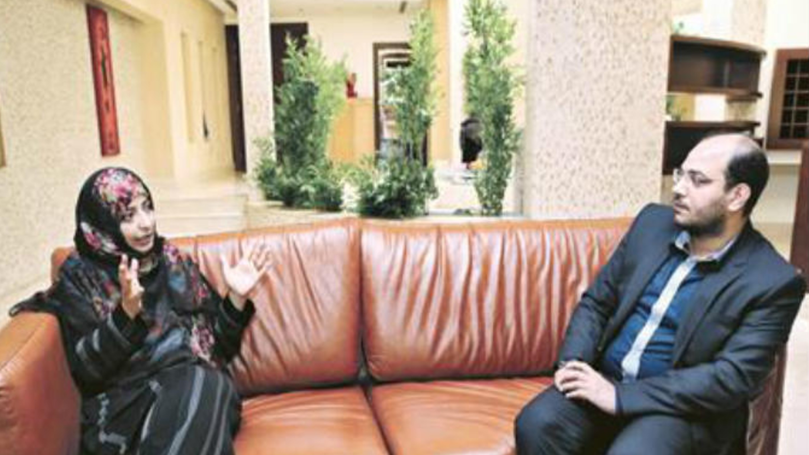 حوار الناشطة الحائزة على جائزة نوبل للسلام توكل كرمان مع صحيفة الشرق القطرية